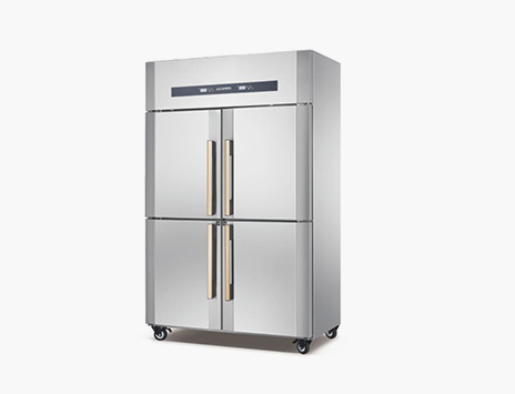 En Series Ventilated Double Temperature Upright Cabinet