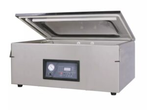 Large Chamber Kitchen Meat Vegetable Sausage Vacuum Sealing Packaging Machine DZQ-900T
