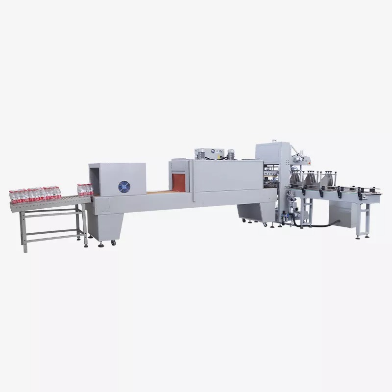 Heat Automatic PE Film Shrink Wrapping Wrap Sleeve Sealing Packing Packaging Machine For Water Bottles BSF-6030XI+BS-6040L