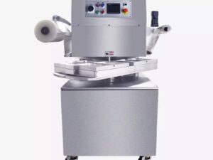 Rotary Tray Vacuum Sealer Modified Atmosphere Skin Packaging Machine For Food HVT-450R-4S