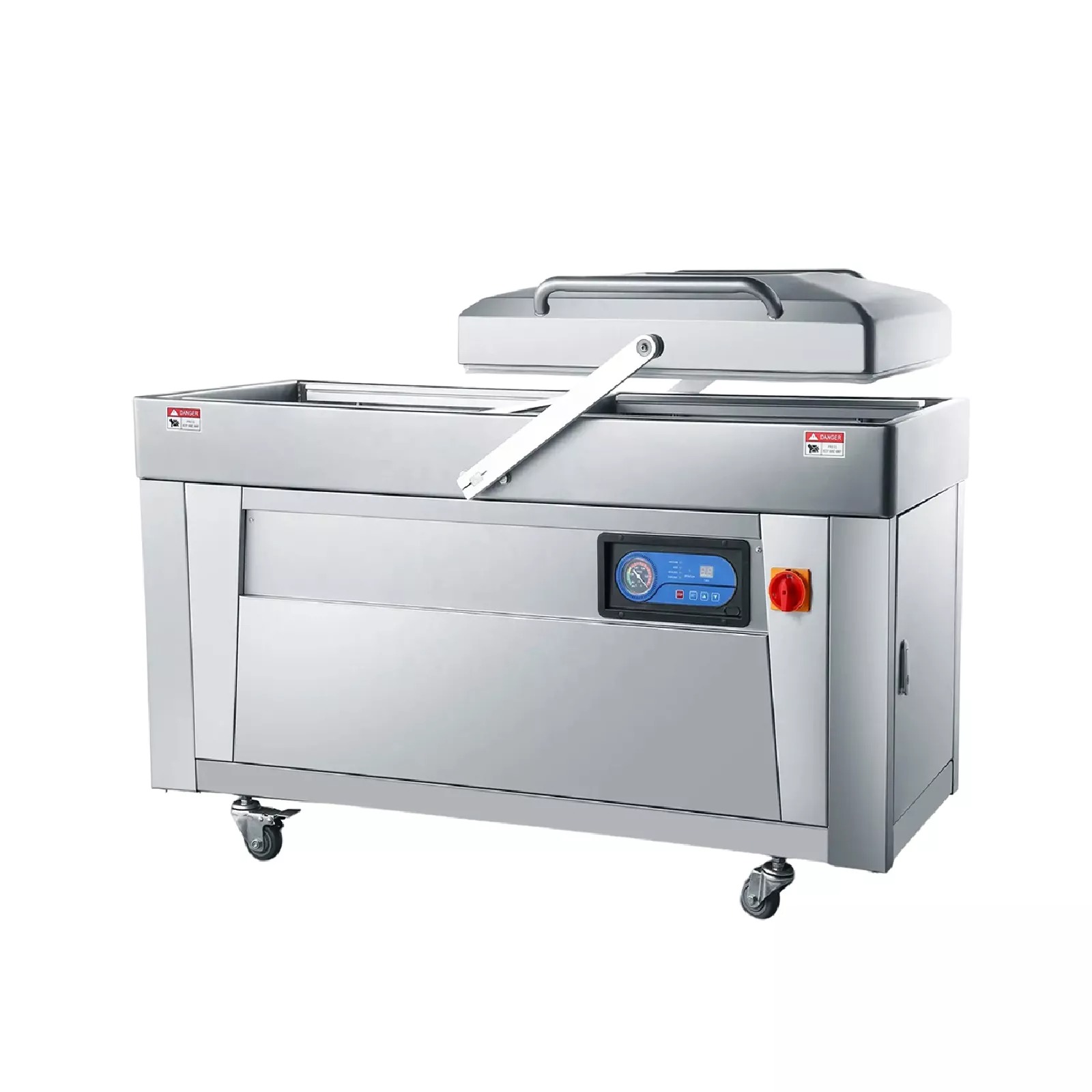 DZQ-500/2SA Industrial Double Chamber Vacuum Sealer Commercial Food Meat Vaccum Packing Machine