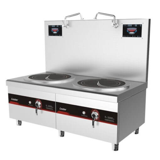 Double Burners Commercial Induction Soup Cooker LT-P420II-E108