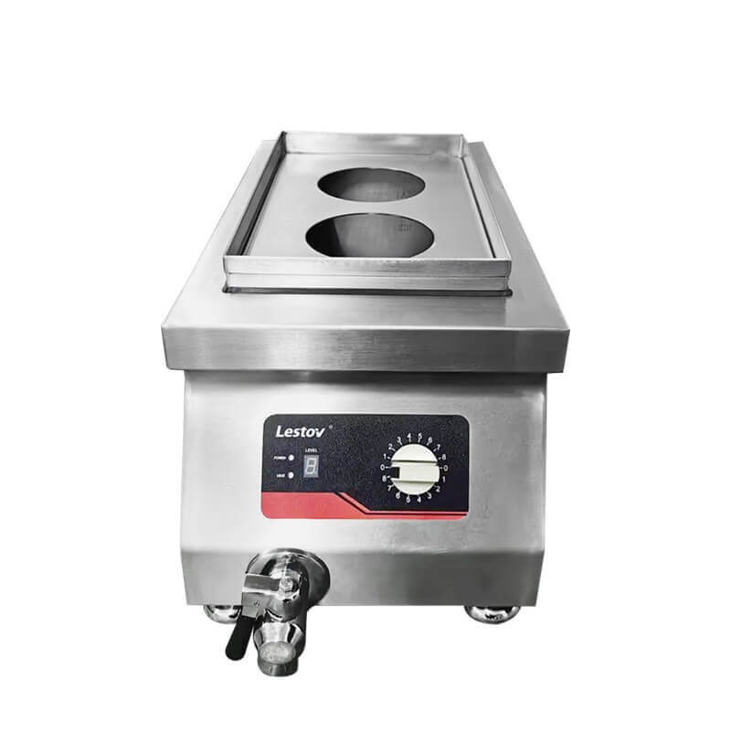 2 Holes Countertop Induction Noodle Cooker for Restaurant LT-TZMII-B135