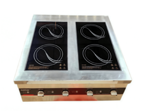 Lestov Tabletop 4 Burners Commercial Induction Cooktop LT-TBZ300IV-B105