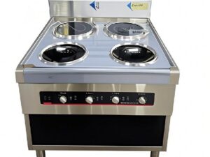 Double Commercial Induction Wok Cooker with 2 Induction Hob LT-X300II+B300II