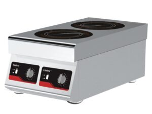 Tabletop Double Burners Commercial Induction Range LT-TBZ300II-B135