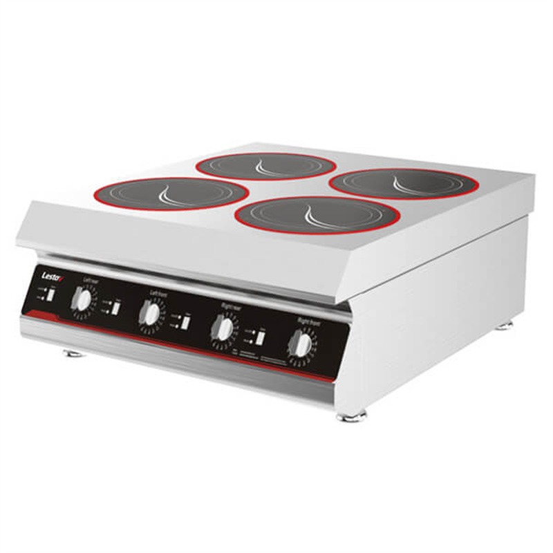 Tabletop Commercial Induction Cooker 4 Burner LT-TBZ300IV-B135