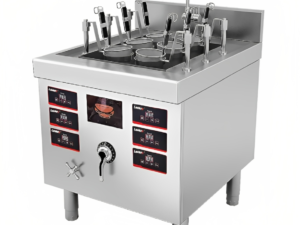 6 Holes Automatic Lifting Induction Ramen Cooker LT-ZMVI-E112